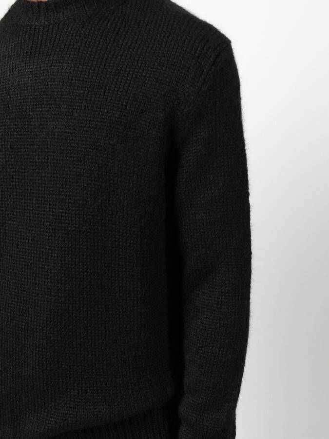 Jil Sander Trui met ronde hals Zwart
