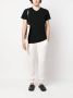 Jil Sander T-shirt met V-hals Zwart - Thumbnail 2