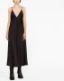 Jil Sander Jurk met V-hals Zwart - Thumbnail 2