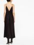 Jil Sander Jurk met V-hals Zwart - Thumbnail 4