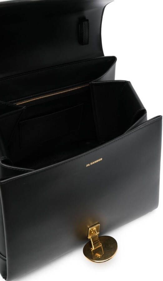 Jil Sander Victor schoudertas Zwart