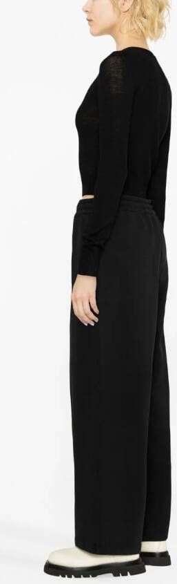 Jil Sander Trui met ronde hals Zwart