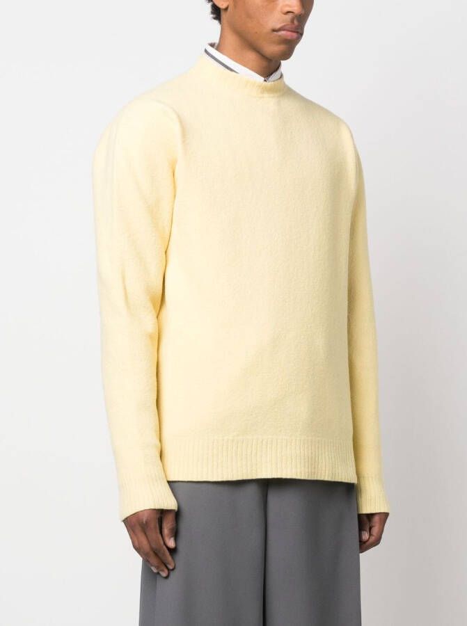 Jil Sander Wollen trui Geel