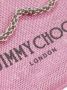 Jimmy Choo Callie schoudertas verfraaid met kristallen Roze - Thumbnail 6
