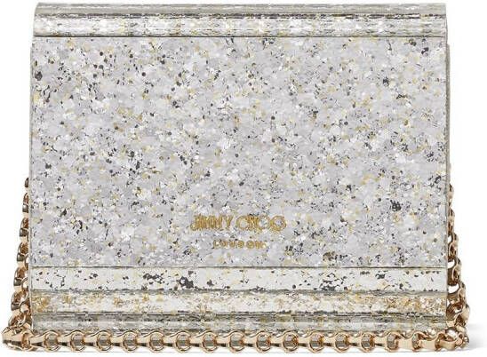 Jimmy Choo Candy tas met glitter Grijs