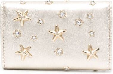 Jimmy Choo Leren sleutelhanger Geel