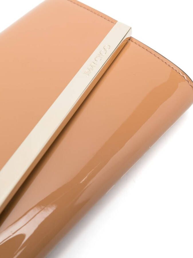 Jimmy Choo Emmie clutch Bruin