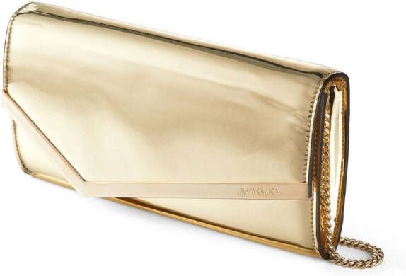 Jimmy Choo Leren tas Goud