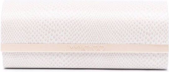 Jimmy Choo Eyewear Amos zonnebril met vierkant montuur Zwart