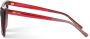 Jimmy Choo Eyewear Lucine zonnebril met cat-eye montuur Rood - Thumbnail 3