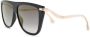 Jimmy Choo Eyewear Suvis zonnebril met oversized montuur Zwart - Thumbnail 2