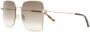 Jimmy Choo Eyewear Trisha zonnebril met vierkant montuur Bruin - Thumbnail 2