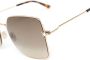 Jimmy Choo Eyewear Trisha zonnebril met vierkant montuur Bruin - Thumbnail 3