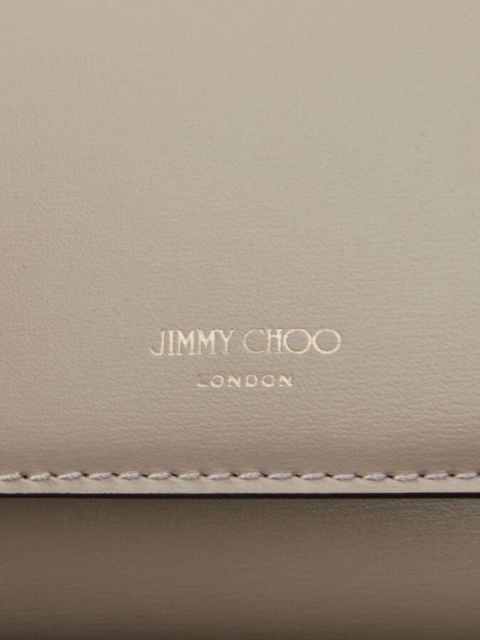 Jimmy Choo Leren portemonnee Beige