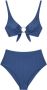 Jimmy Choo Suma bikinislip met monogram Blauw - Thumbnail 4