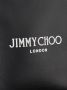 Jimmy Choo Kleine N S Logo-Print Tote Tas Black Dames - Thumbnail 5
