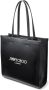 Jimmy Choo Studded Leren Tote Tas met Bedrukt Logo Black Dames - Thumbnail 2
