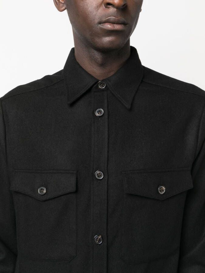 J.Lindeberg Button-up overhemd Zwart