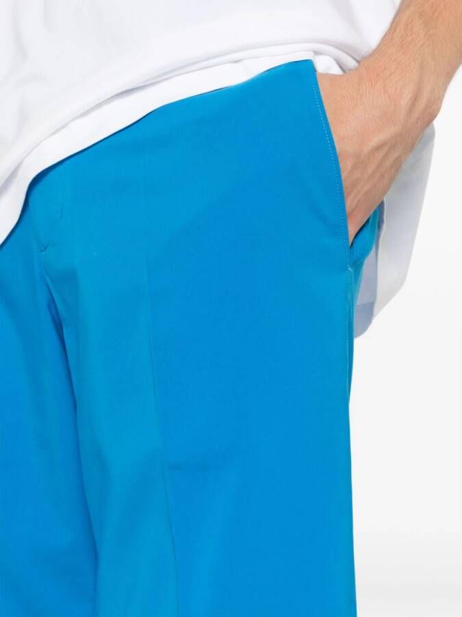 J.Lindeberg Somle shorts met geborduurd logo Blauw
