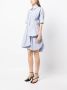 JNBY Asymmetrische blousejurk Blauw - Thumbnail 3