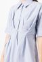 JNBY Asymmetrische blousejurk Blauw - Thumbnail 5