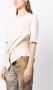 JNBY Asymmetrisch T-shirt Beige - Thumbnail 3