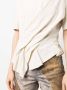 JNBY Asymmetrisch T-shirt Beige - Thumbnail 5
