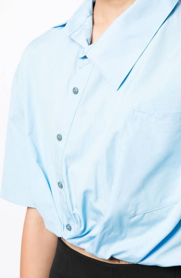 JNBY Asymmetrische blouse Blauw