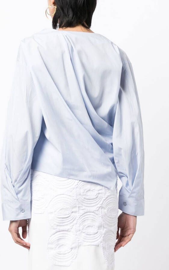 JNBY Asymmetrisce blouse Blauw