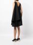 JNBY Asymmetrische mini-jurk Zwart - Thumbnail 4