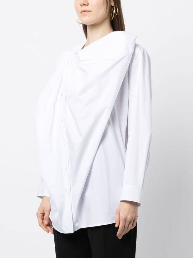 JNBY Blouse met strikdetail Wit