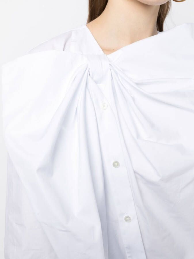 JNBY Blouse met strikdetail Wit
