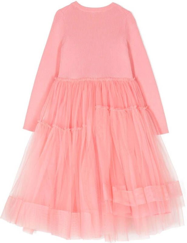 jnby by JNBY Jurk met patches Roze