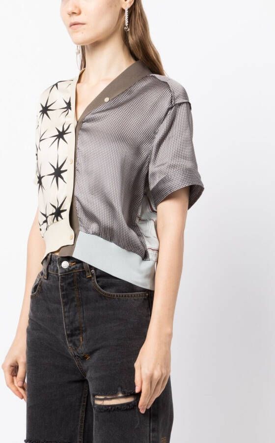 JNBY Asymmetrisch vest Beige