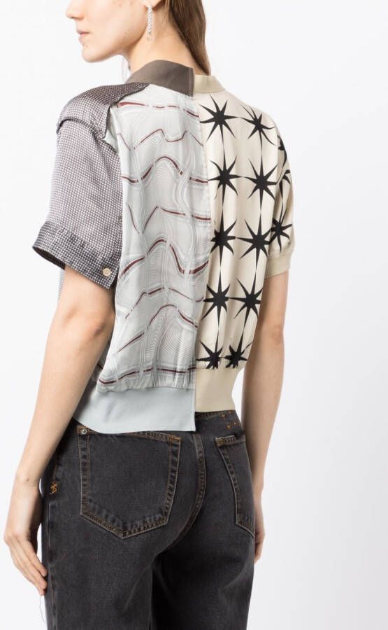 JNBY Asymmetrisch vest Beige