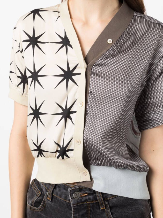 JNBY Asymmetrisch vest Beige