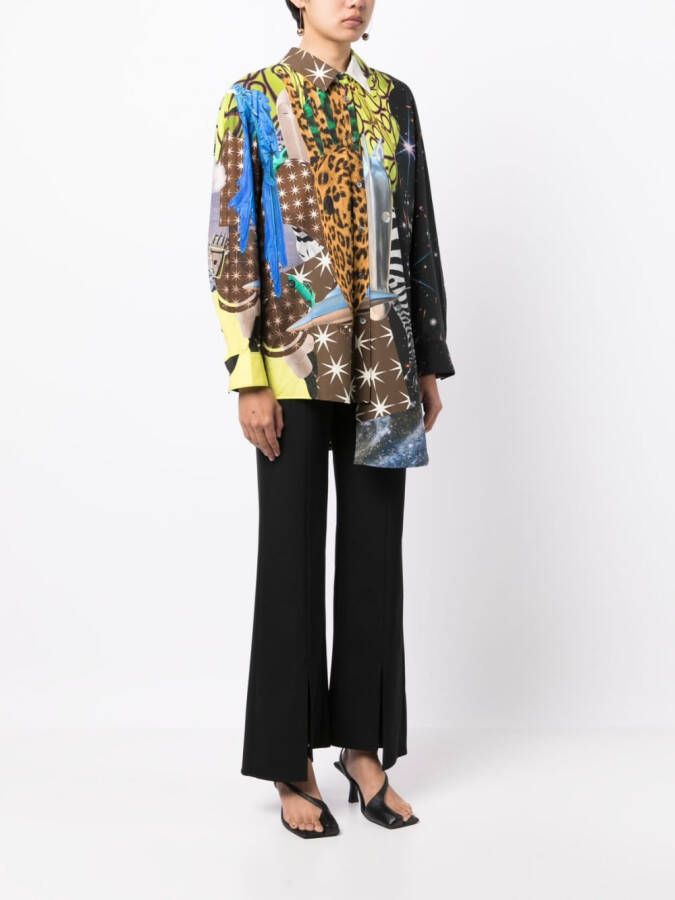 JNBY Blouse met print Zwart
