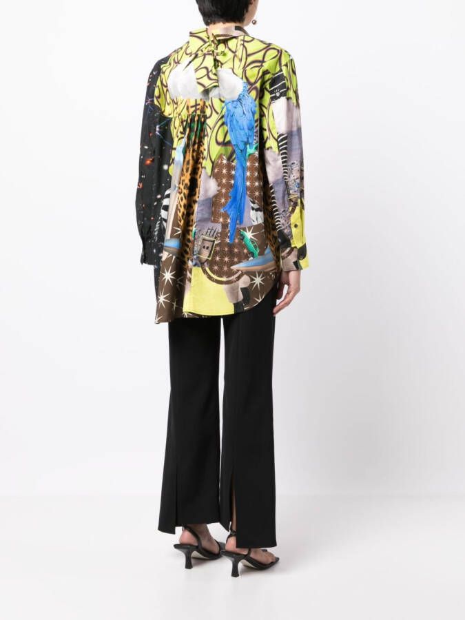 JNBY Blouse met print Zwart