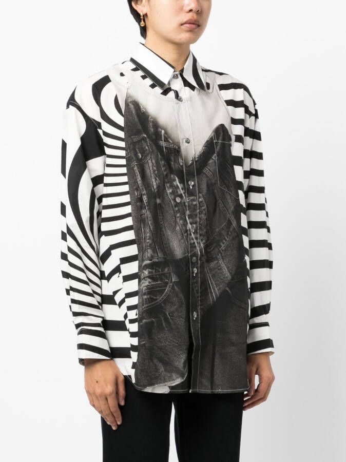 JNBY T-shirt met print Zwart