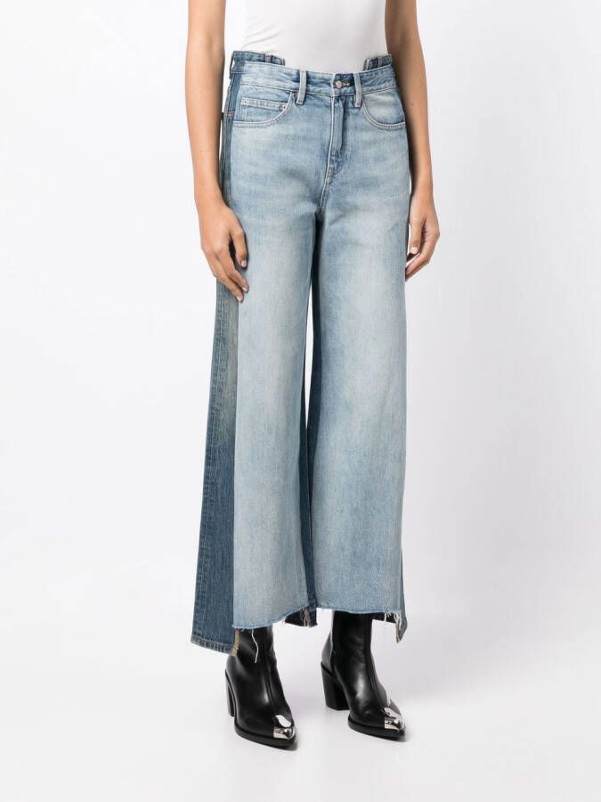 JNBY Jeans met patchwork Blauw