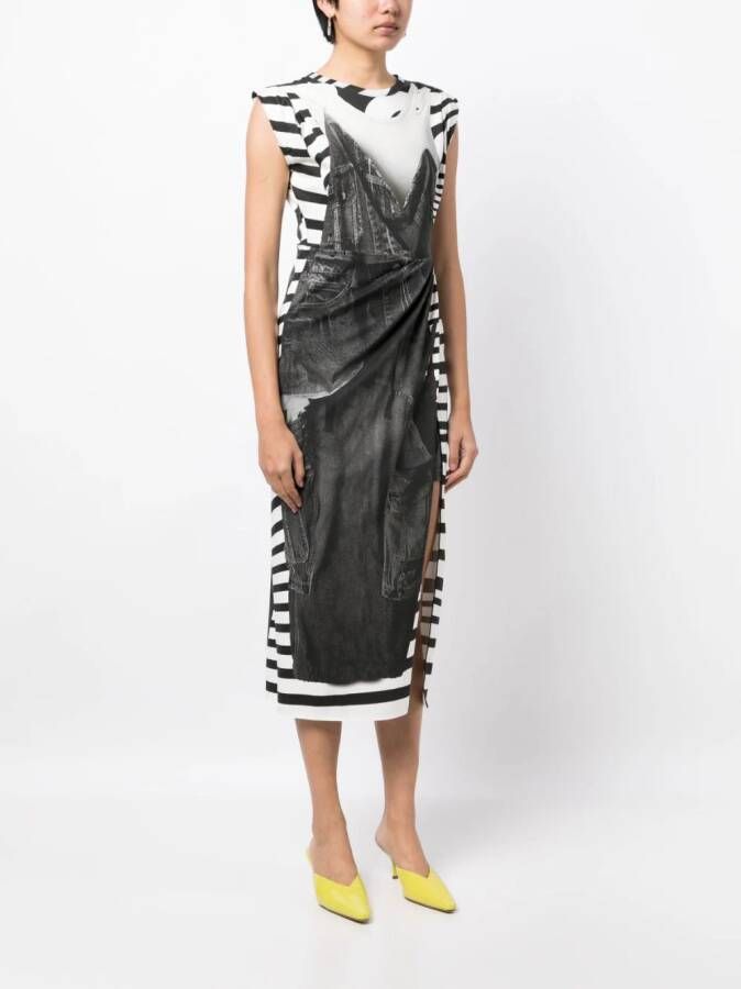 JNBY Midi-jurk met print Zwart