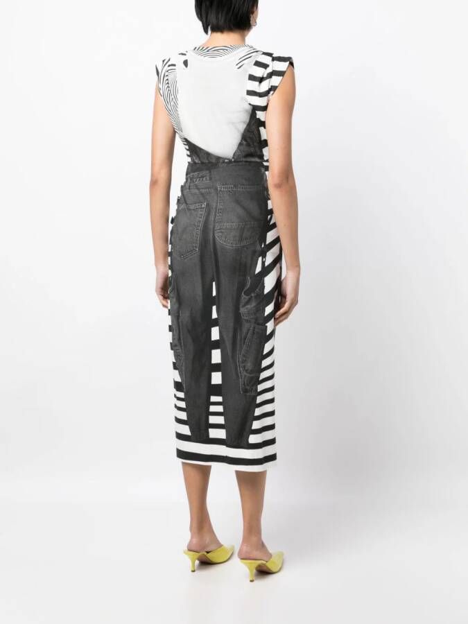 JNBY Midi-jurk met print Zwart