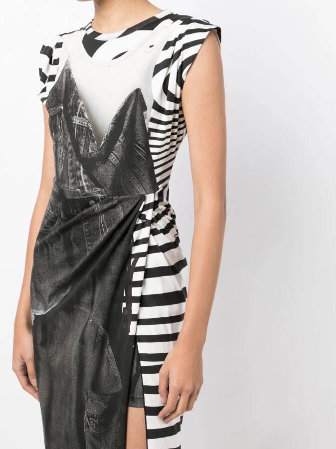 JNBY Midi-jurk met print Zwart