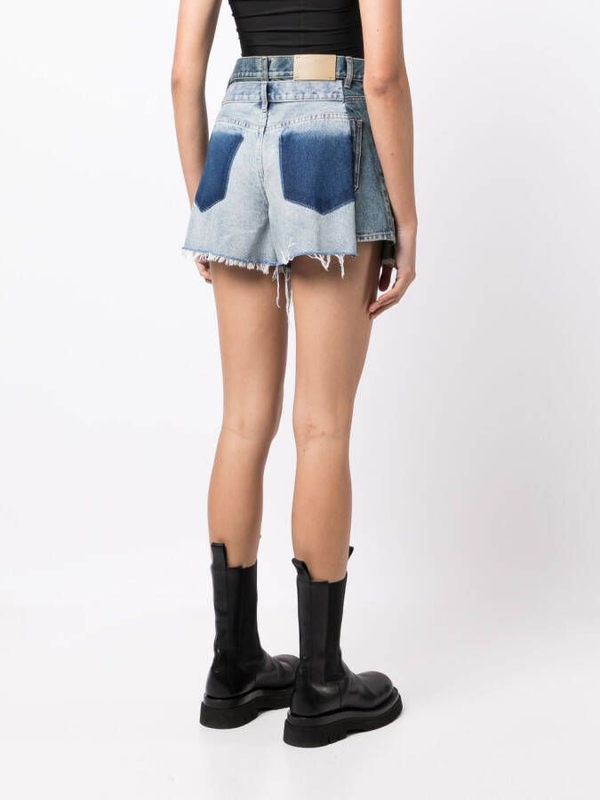 JNBY Gerafelde shorts Blauw