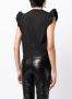 JNBY Blouse met ruchemouwen Zwart - Thumbnail 4