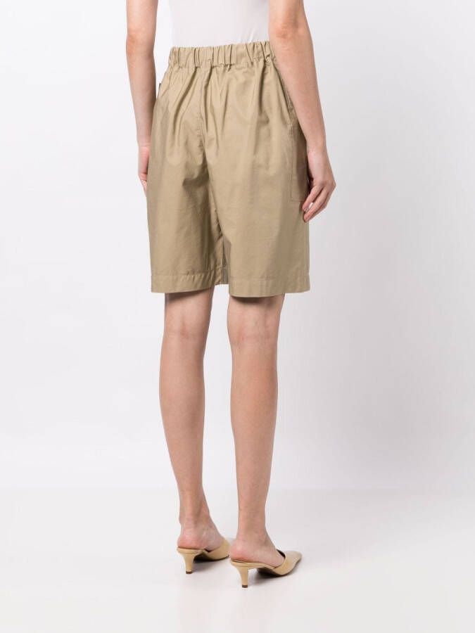 JNBY Shorts met elastische tailleband Bruin