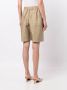 JNBY Shorts met elastische tailleband Bruin - Thumbnail 4