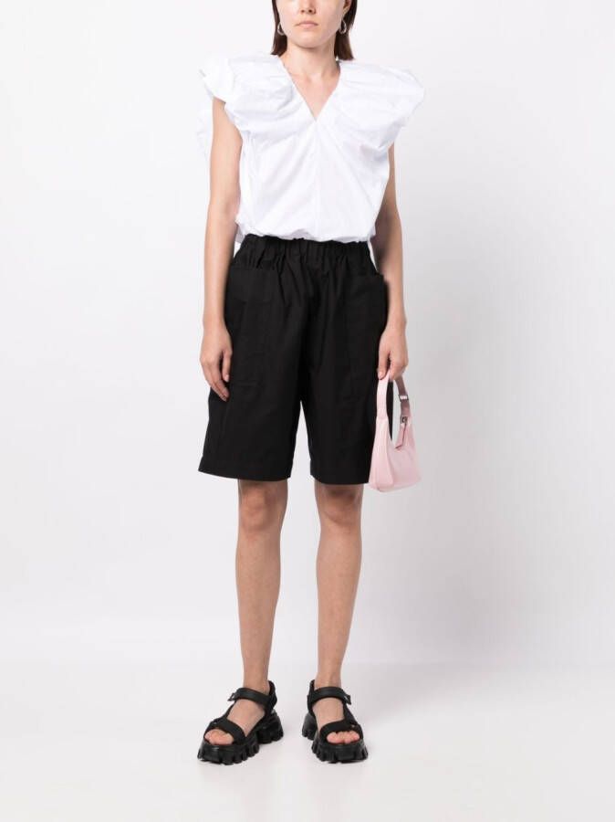 JNBY Shorts met elastische tailleband Zwart