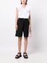 JNBY Shorts met elastische tailleband Zwart - Thumbnail 2