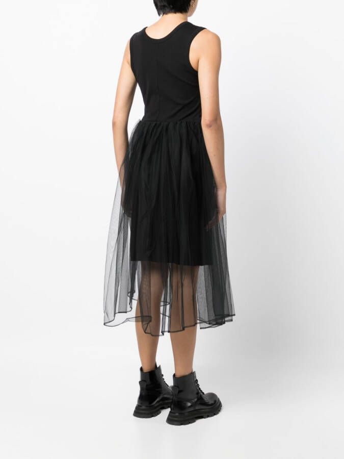 JNBY Mouwloze jurk Zwart